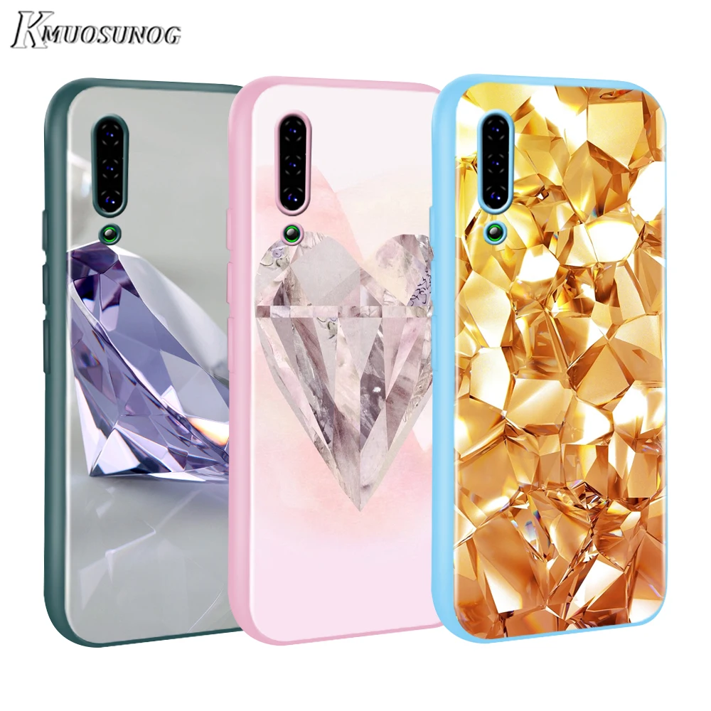 

Crystal Diamond Baseus Candy Color Cover for Xiaomi Mi NOTE 10 9 8 Pro 9T SE A1 A2 A3 CC9 SE Lite F1 Phone Case