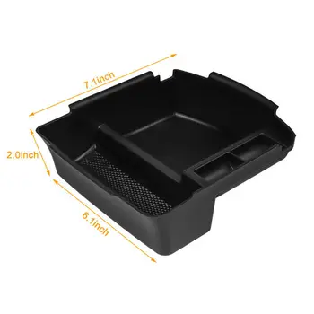 

Console Storage Box Storage Box Interior Accessories Black For Kia Seltos 2020-2021