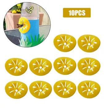 

10pcs Home Garden Trap Bee Hornets Catcher Wasp Insects Funnel Killer Reusable New Plastic bottle wasp traps