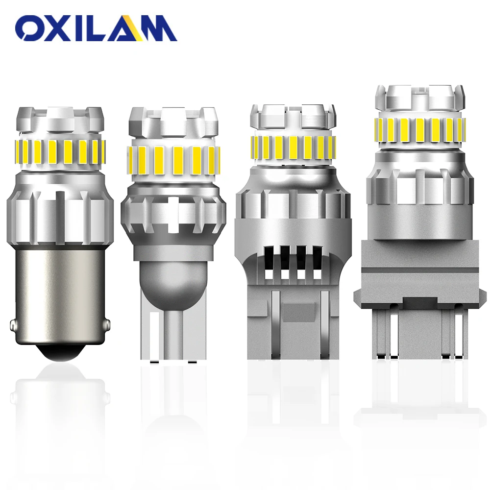 2 шт. 1156 BA15S P21W светодиодный 1157 BAY15D P21/5 Вт R5W 4014SMD светильник лампы 3157 T20 7443 7440