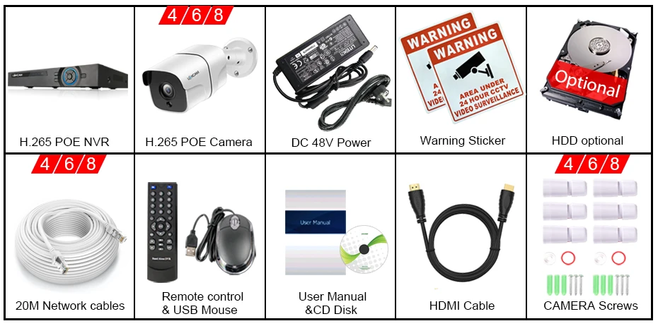 包装-NVR-8CH-枪机-1