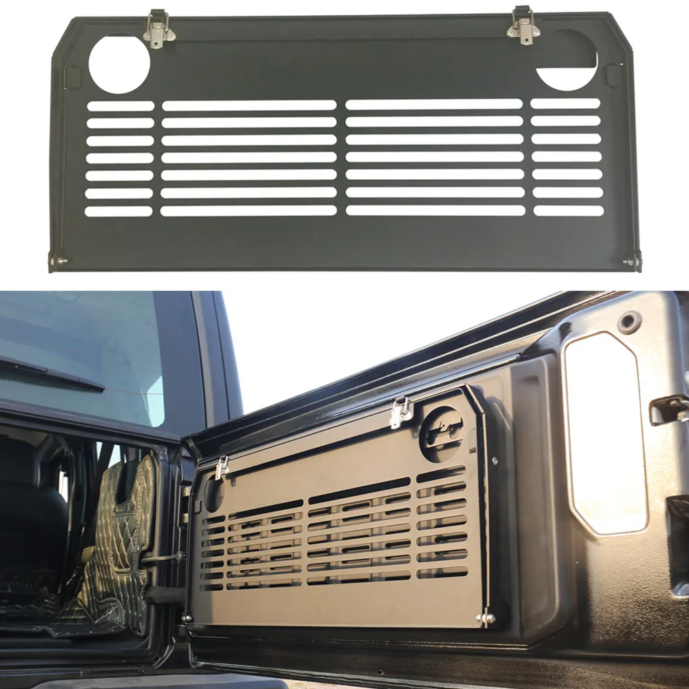 

Steel Foldable Tailgate Table Cargo Shlf For Jeep Wrangler JL 2018+ JL1042
