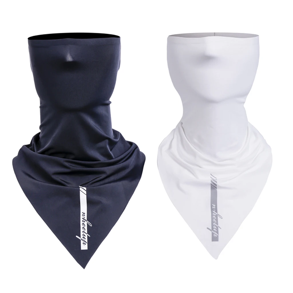 Triangle Cycling Towel Summer Thin Seamless Neck Cover Sunscreen Mask
