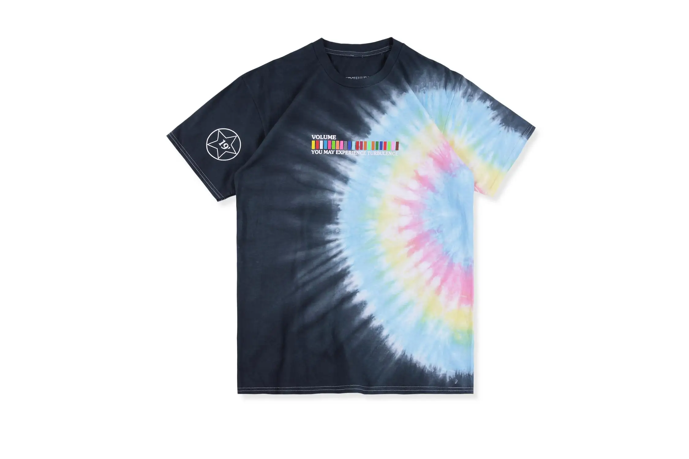 19SS с изображением Трэвиса Скотта Astroworld Festival Run Tie Dye 1:1 футболка для мужчин и женщин уличная хип хоп с изображением Трэвиса Скотта ASTROWORLD футболки