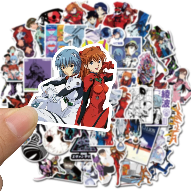 Evangelion Stikers - 50pcs Sticker - Evangelion Shop