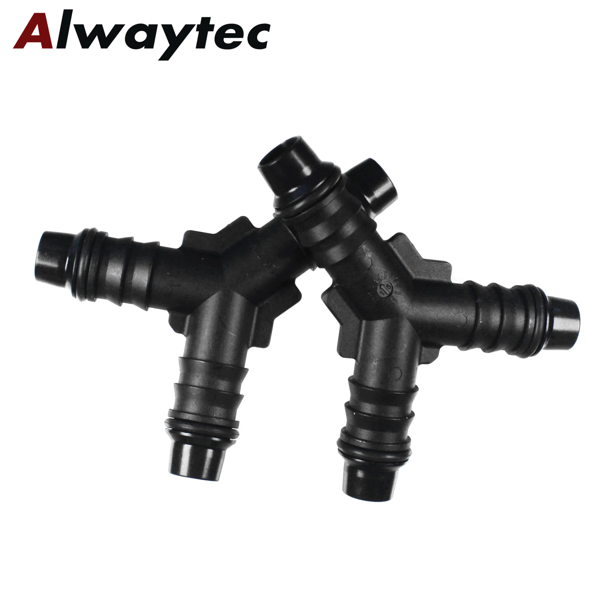 ID4 ID7.5 ID8 ID10 Kunststoff T-anschluss Allgemeine Kraftstoff Linie Schnell Anschluss Y Typ Schlauch Adapter Für Nylon Rohr 5 stücke viel – Detail 7