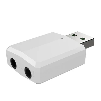 

Bluetooth 5.0 Adapter Bluetooth Transmitter & Receiver With 3.5mm Port Wireless Bluetooth Audio Dongle for Laptop Desktop HDTV