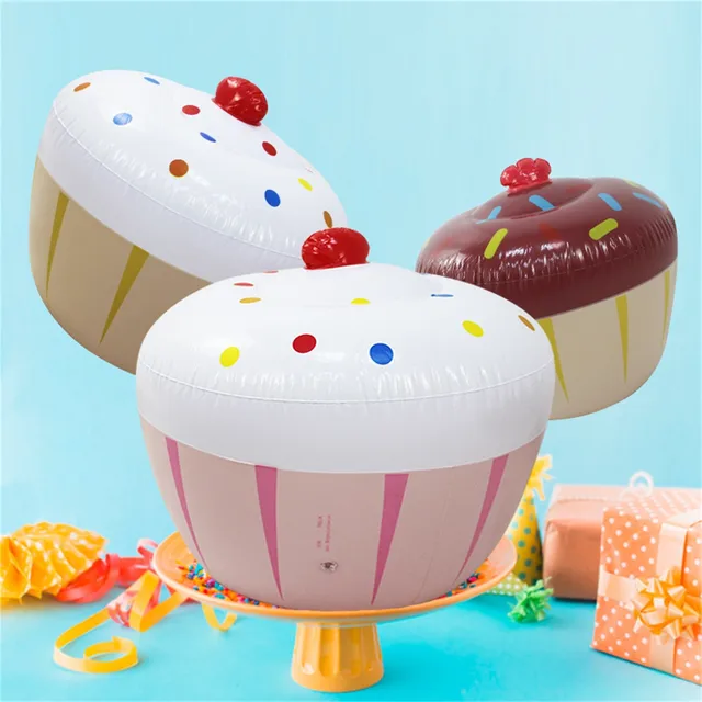 Children Birthday Party Game Activities Inflatable Cake Stage Performance Decoration Props Kids Water Park Playing Toy 1