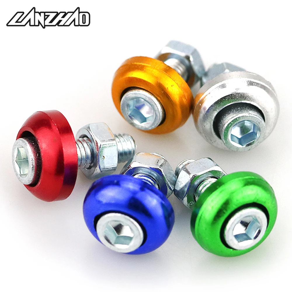 Aluminium Alloy 6mm License Plate Screw Bolt Motorcycle Body Mounting