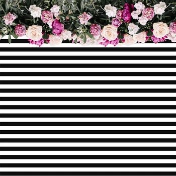 

white flower backdrop Customized bridal shower back drops curtains floral photoshoot decorations background w2199