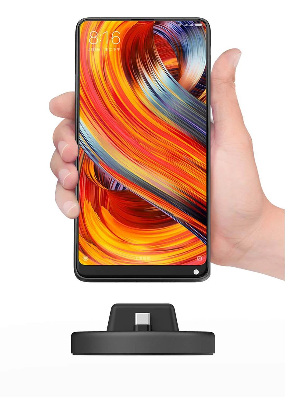 Xiaomi Panki держатель для мобильного телефона тип-c 18 Вт Быстрая зарядка держатель для настольного телефона Зарядка для samsung huawei