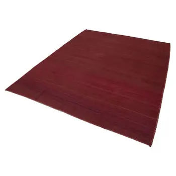 

210x258 Cm Red Handmade Contemporary Rugs Rug-7x8 Ft