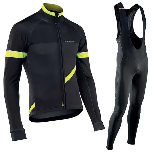 Northwave Pro Team Зимняя одежда для велоспорта дышащая Ropa Ciclismo Одежда с длинным рукавом для горного велосипеда одежда для спорта на открытом воздухе - Цвет: autumn set 7