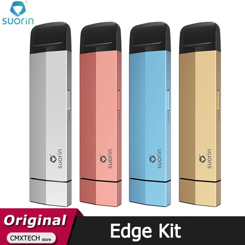 Suorin-Kit de vapeo Edge Pod Original, batería de 230mAh con cartucho Pod de 1,5 ml, diseño de batería extraíble, cigarrillo electrónico