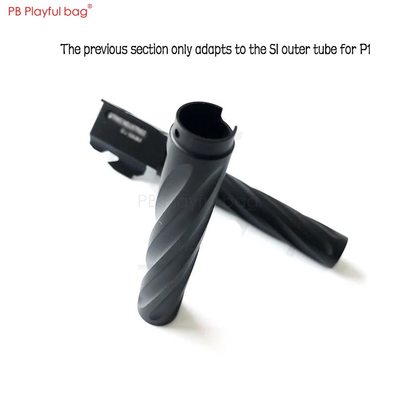 1pcs Игривая сумка тактическая CS P1 водяная пуля аксессуары для игрушечного пистолета TTI 34 усиленная раздвижная втулка P1 специальная коробка мелкие детали QD87 - Цвет: 1pcs
