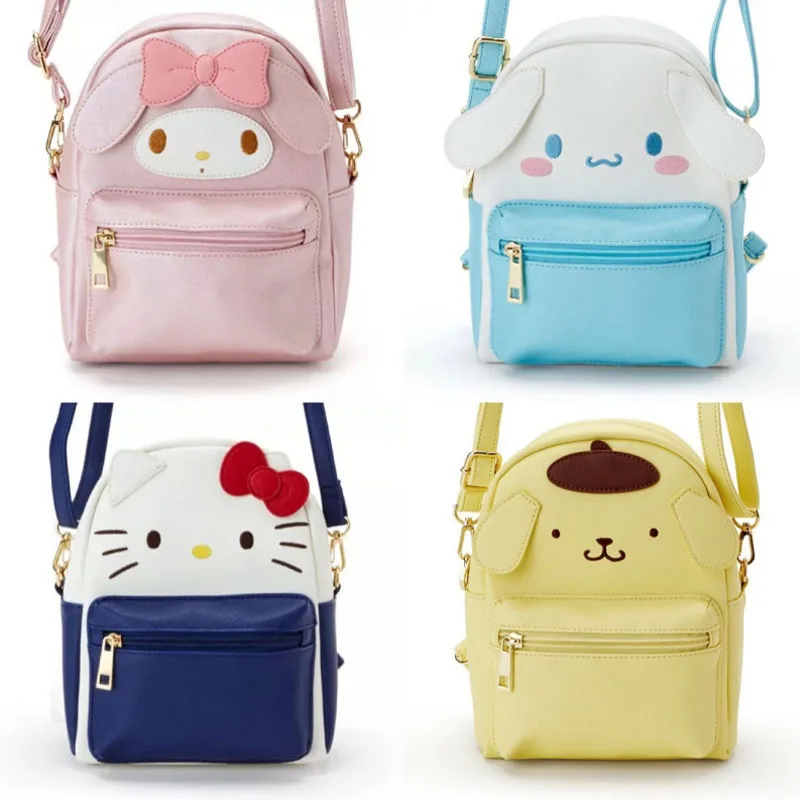 Kawali Sanrio Hellokitty Melody Onpompurin Kitty Kuromi Cinnamorol Anime  mochila de moda belleza viaje mochila escolar juguetes para niñas|Mochilas  de felpa| - AliExpress