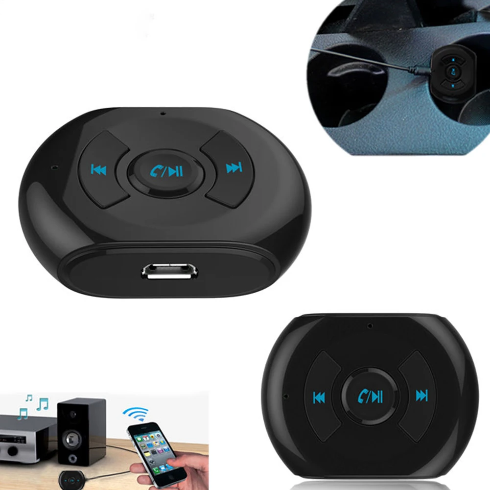 Bluetooth аудио приемник 3,5 мм беспроводной Bluetooth 4,0 аудио музыкальная стерео Колонка микрофон Автомобильный приемник адаптер