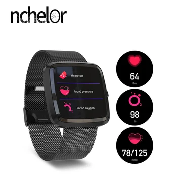 

T2 Smart Watch Colorful Screen Heart Rate Blood Oxygen Blood Pressure Fitness bracelet IP67 Waterproof Sports Smartwatch Men