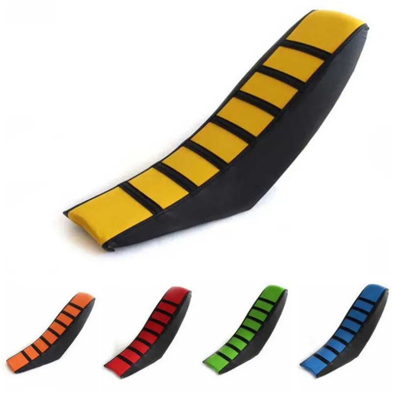 Motorcycle Seat Covers Striped Soft-Grip for Honda Suzuki