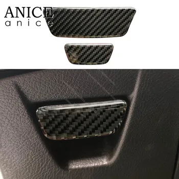 

2PC True Carbon Fiber Glove Box Handle Cover Trim Fit for Ford Focus MK3 2012 2013 2014 2015 2016 2017 2018 RS ST