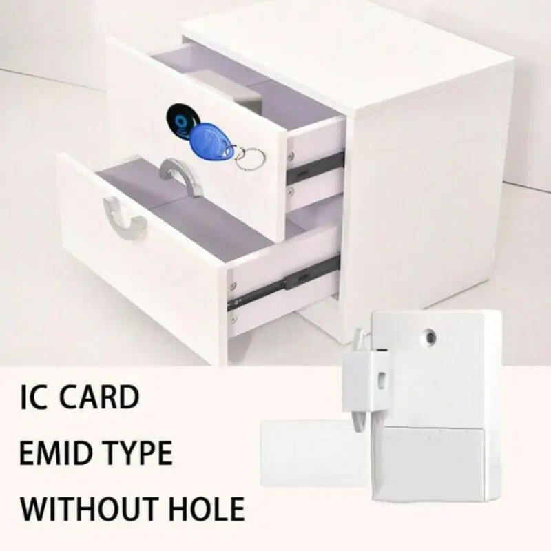 Невидимый датчик блокировки IC карты датчик цифровой ящик карты замок DIY интеллектуальный электронный невидимый скрытый замок шкафа Аппаратные средства