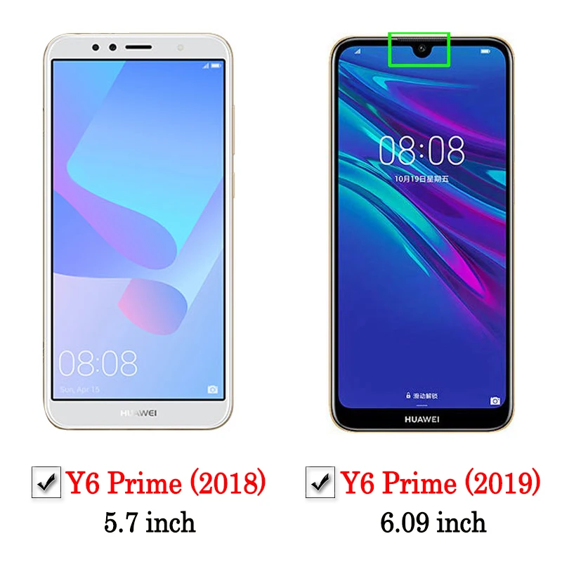Y6Prime Защитное стекло для huawei Y6 Prime Y 6 6Y prim Y6Prime2018 защитная пленка из закаленного стекла