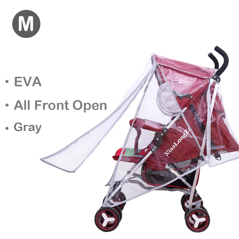 stroller accessories for baby boy	 EVA Baby Stroller Accessories Waterproof Rain Cover Transparent Wind Dust Shield Zipper Open For Pushchairs Raincoat baby trend sit and stand stroller accessories	 Baby Strollers