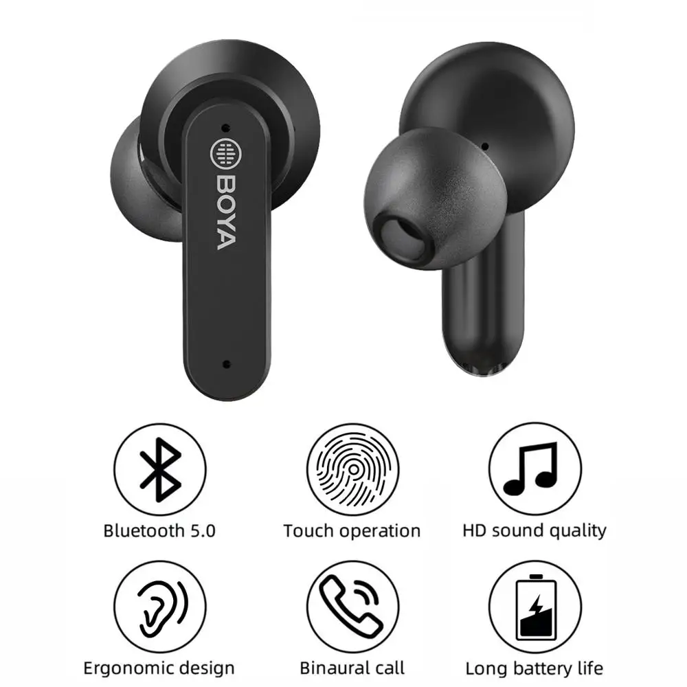 BOYA BY-AP4 TWS Earbuds Bluetooth 5.0 True