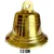 Small Copper Bells Large Gold Metal Church Bell Pendant Wind Chime for Doorbell Christmas Jingle 4 cm 5 cm 7.2 cm 9.5 cm 12 cm 9