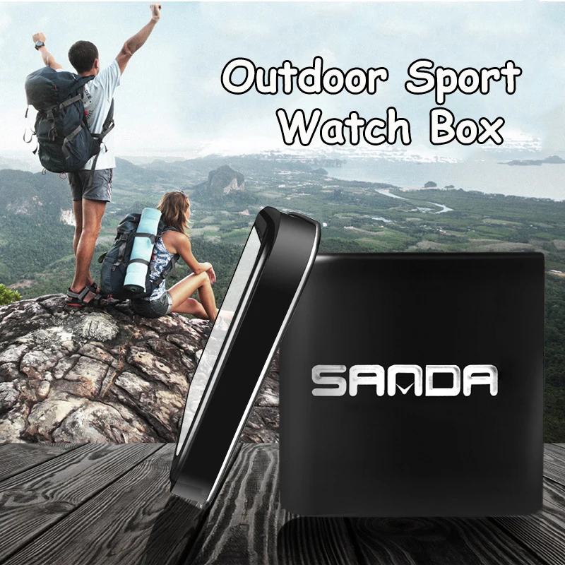 SANDA Watch Original Case for Watch Packaging Box Best Gift Electronic Watches Outdoor Sports Boxes