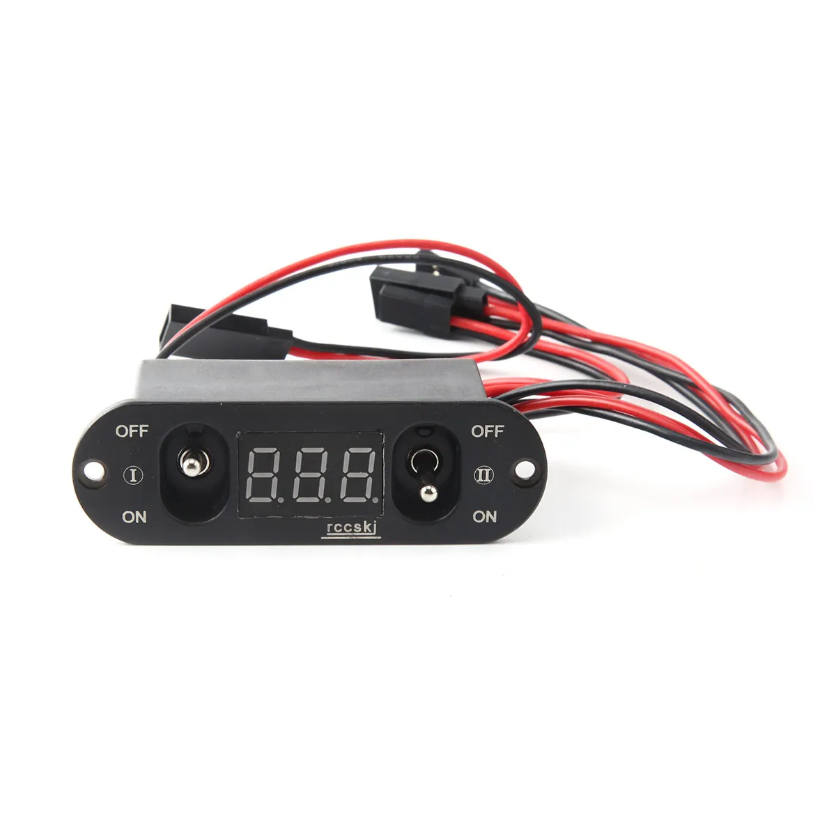 Interrupteur Double Lourd Pour Modélisme RC - Compatible Connecteurs Futaba / JR