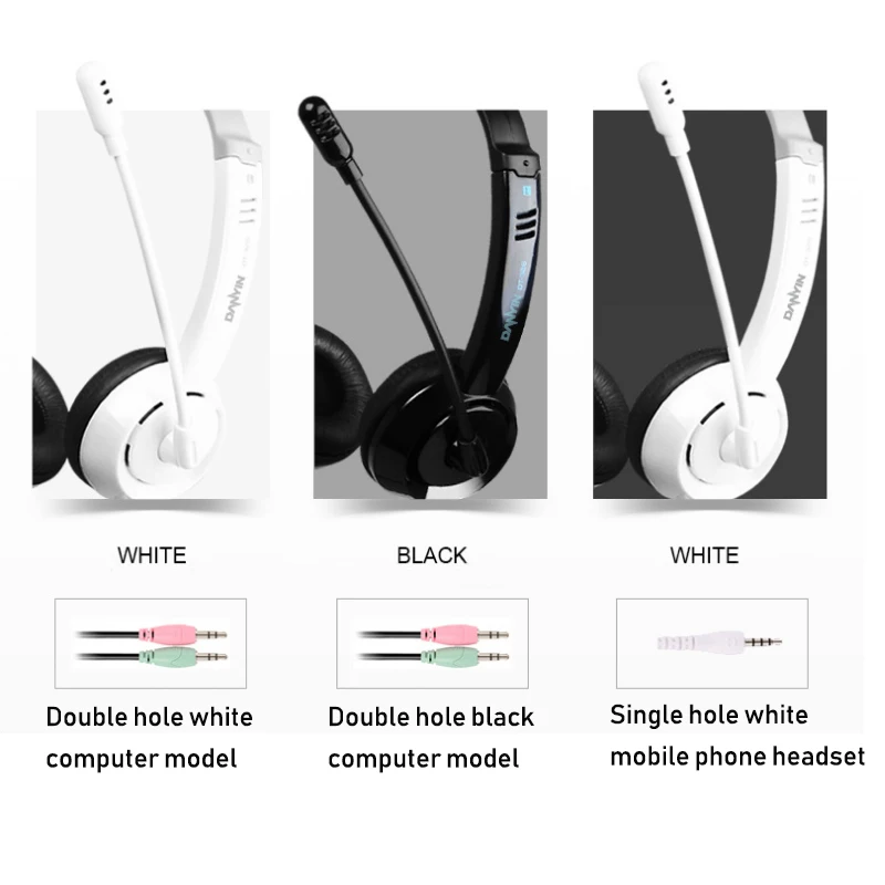 py 2020 new desktop computer headset mobile phone universal music headset long line gaming headset with microphone