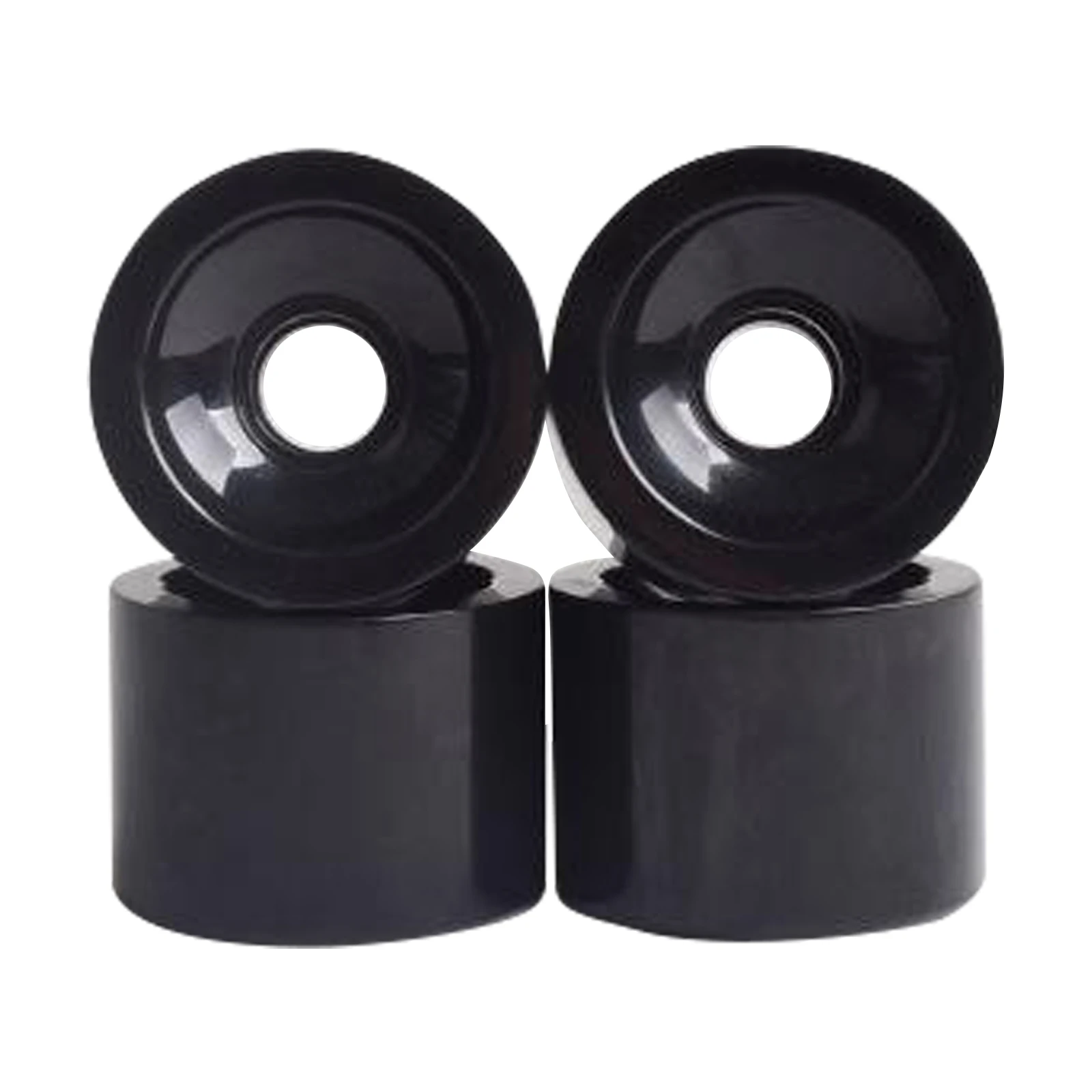 4 Roues Cruiserboard 60mm 78A LED - Roulements ABEC-9 Inclus - Pour Longboard, Pennyboard - Lumineuses