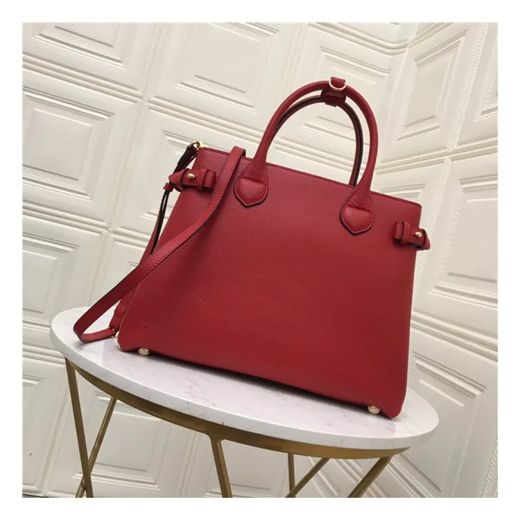

2019ins Hot Selling Europe And America Big Brand Solid Color Women's Handbag Large Capacity Design
