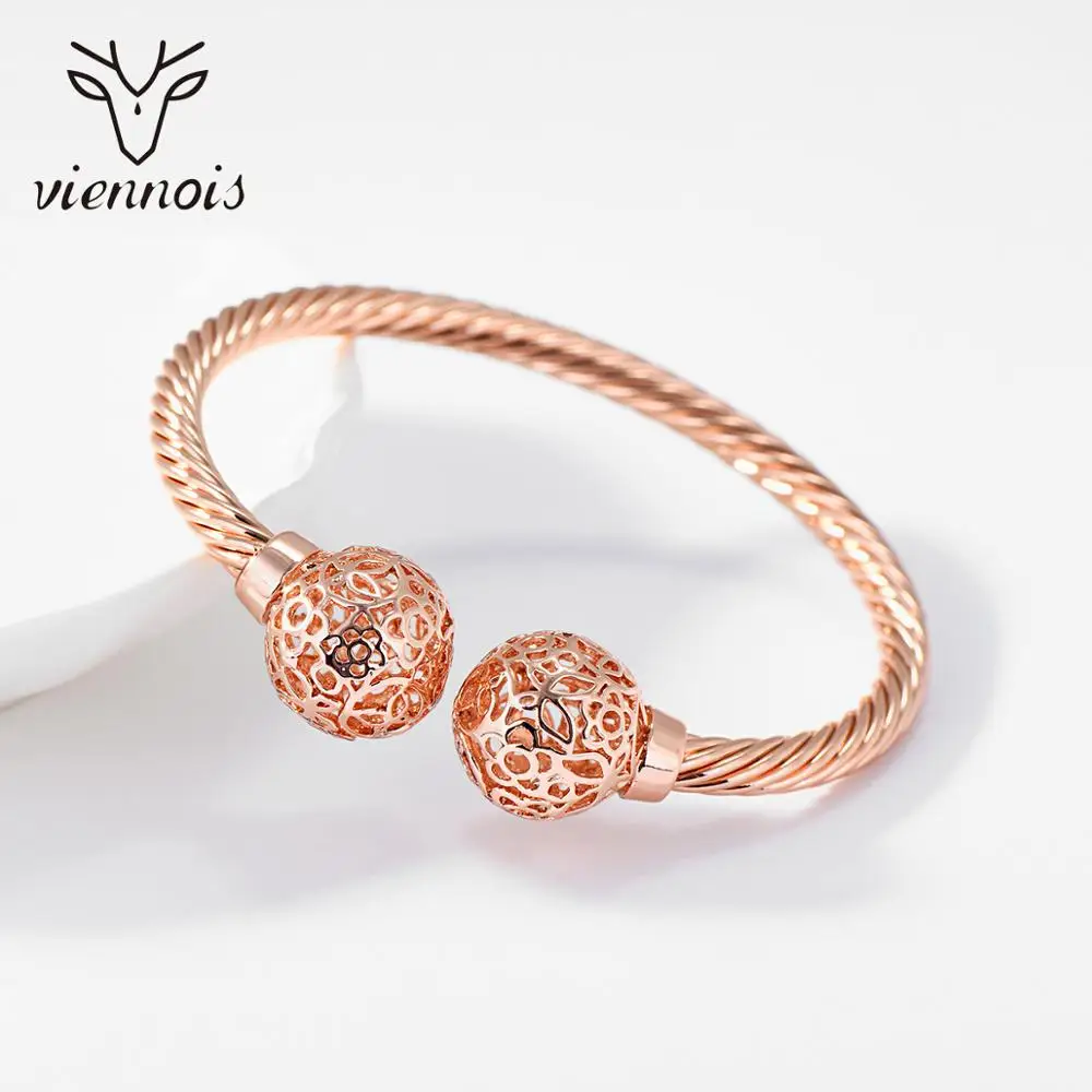 От Viennois покрытие из Дубай Стиль Бусы Браслеты & кольца для женщин геометрический