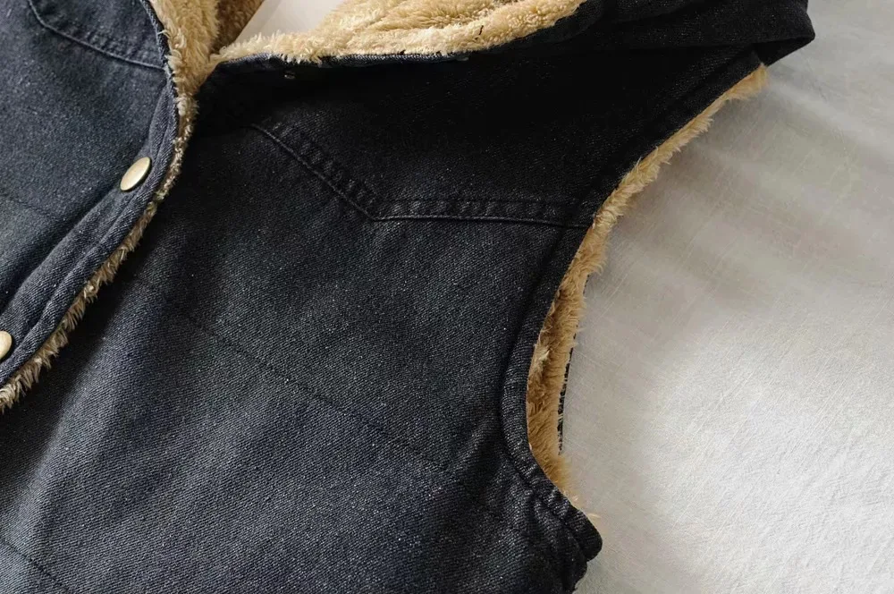 AliExpress женское платье, теплая хлопковая стеганая одежда, осень и зима, стиль, западный стиль, модная черная джинсовая хлопковая одежда