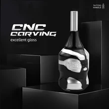 Ambition Camo Татуировка ручка 32 мм в комплекте со всеми моделями картридж Регулируемая глубина аиста 4 мм 2 раза анодированный Превосходный блеск