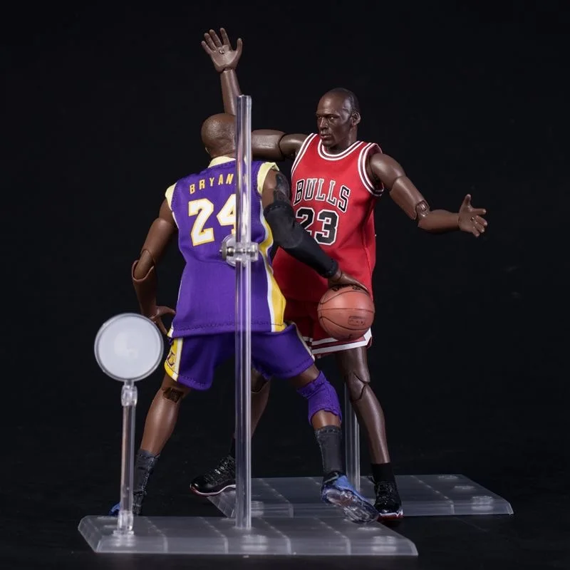 Anime Basketball Figurine Star Michael Jordan Kobe Curry1/9 Real Clothes No. 23 Action Figure Car Ornaments Model Doll Toys Gift |