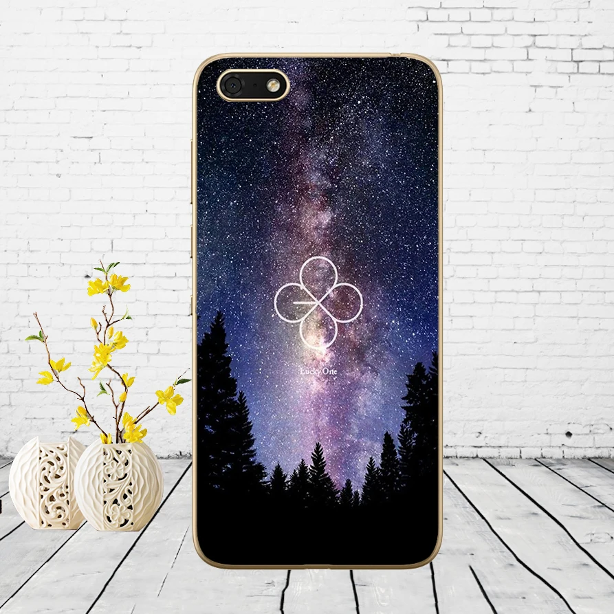 1 132DD Kpop exo Lucky one Мягкий силиконовый чехол для huawei honor 9 10 Lite 7A 5,45 7a pro 7c 5,7 дюймов 7x 8x чехол - Цвет: 1
