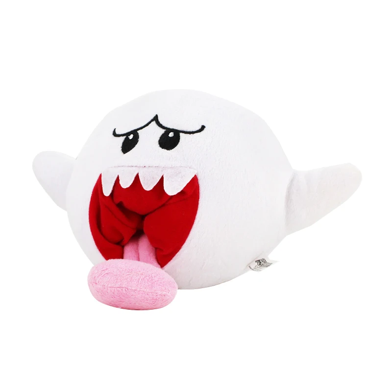 14cm boo ghost Супер Марио Йоши Гумба застенчивый парень Toadette Diddy Kong бомба Пиранья гриб Nabbit Koopa черепаха гусеница осьминог плюшевые игрушки - Цвет: 14cm boo ghost
