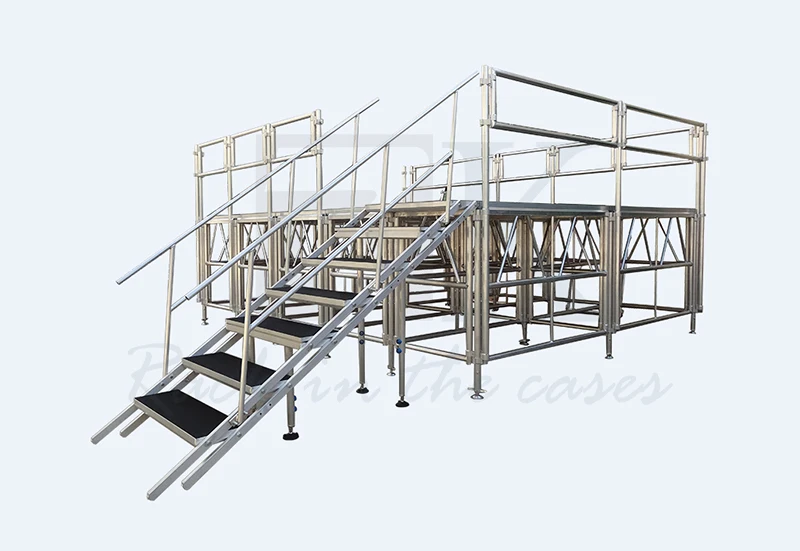aluminum stage stair