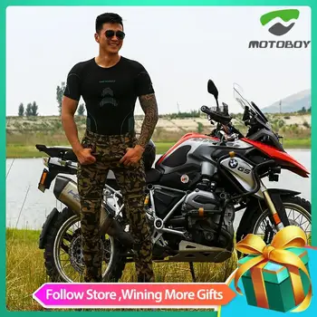 

MOTOBOY Spring Tour Bike Motocross Street Road protector Comfort Motorcycle Gear Riding Trousers Racing Pants Cows Causel Jeans