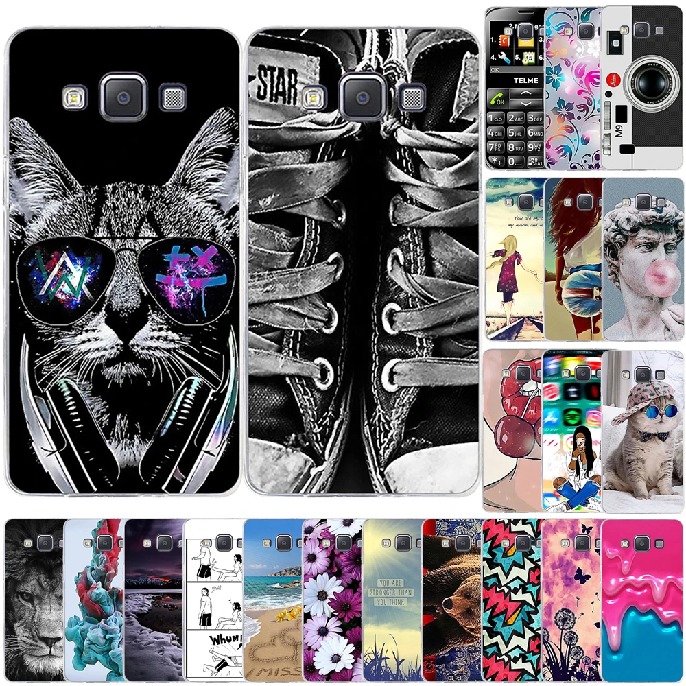 Чехол для Samsung Galaxy A5 2015 силиконовый чехол Coque Capa мягкая задняя крышка из ТПУ A500 A500F