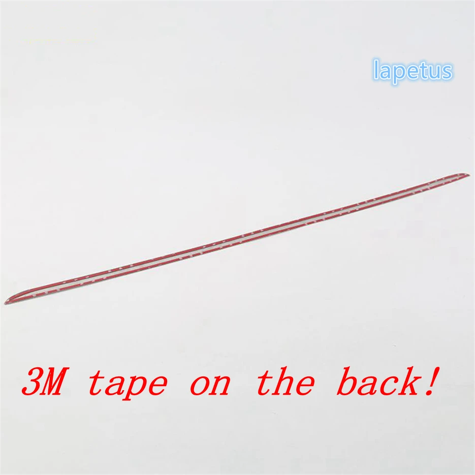 Rear Trunk Tailgate Boot Lower Edge Door Decoration Overlay Strip Streamer Lid Cover Trim Fit For Toyota C-HR CHR 2016 - 2020