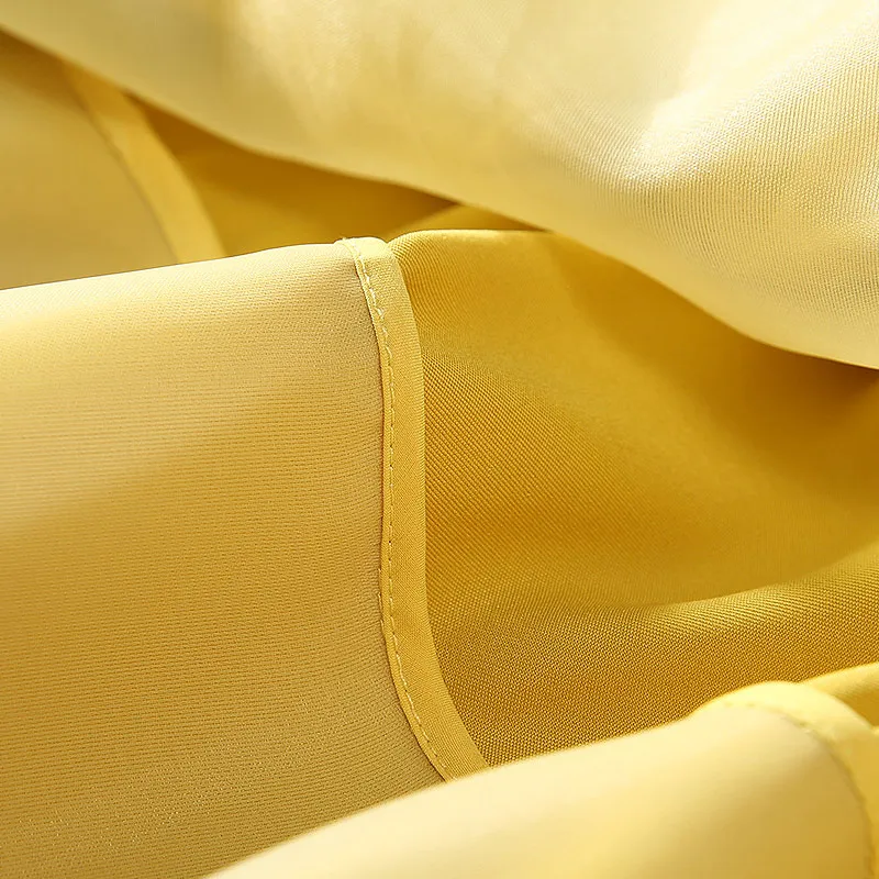 Дизайнерская Женская одежда, роскошное яркое желтое платье с v-образным вырезом, фонарь, длинный рукав, пряжка, пояс, длина до колен, женское рождественское платье