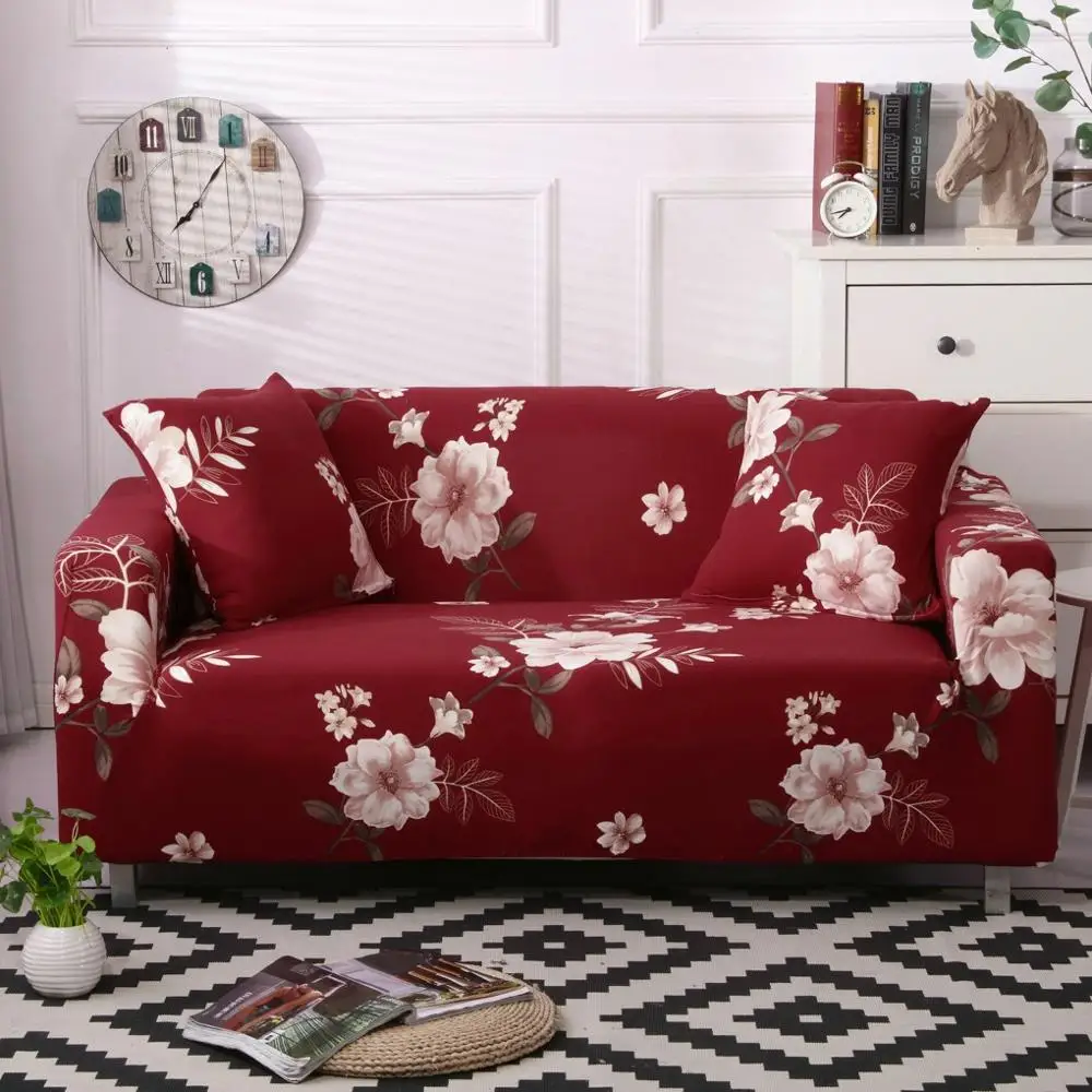 

Sofa Cover for Living Room Couch Cover L shape Armchair Cover Stretch Slipcovers Sectional Elastic Stretch Single/Two/Three/Four