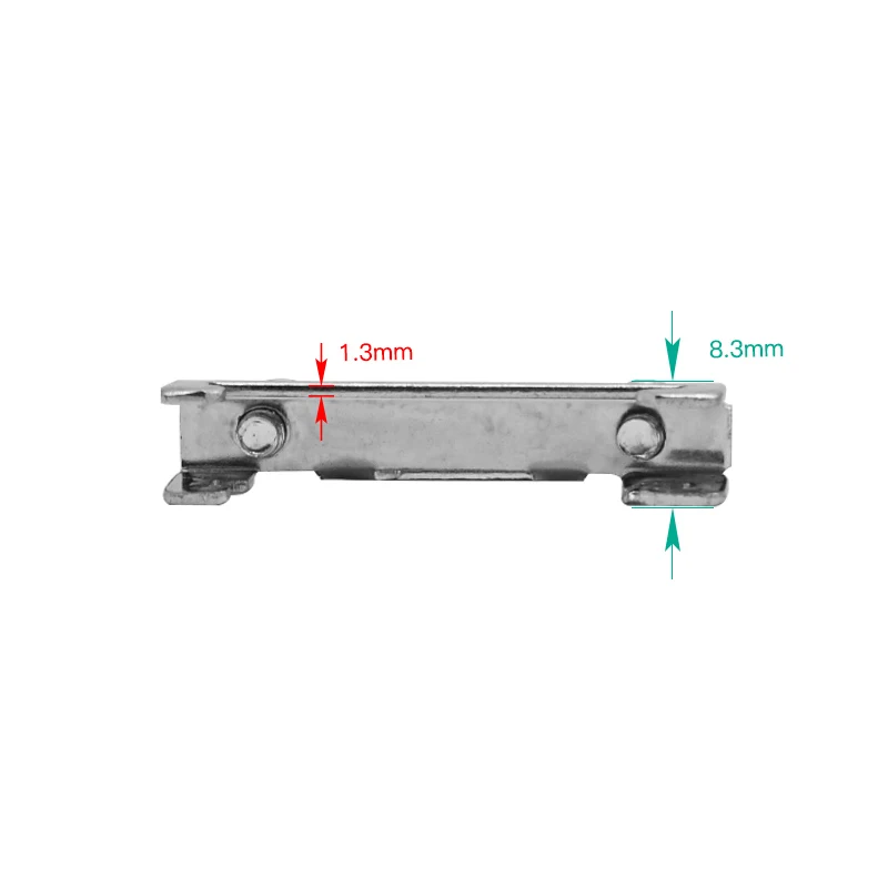 DIN Rail 5/10pcs C45 single-layer fixing SDW-201 rail plug