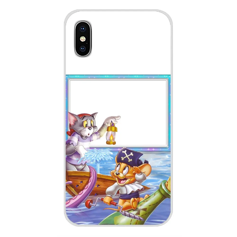 Аксессуары, чехлы для телефонов, чехлы для huawei G7 G8 P7 P8 P9 P10 P20 P30 Lite Mini Pro P Smart Plus Tom& Jerry - Цвет: images 11