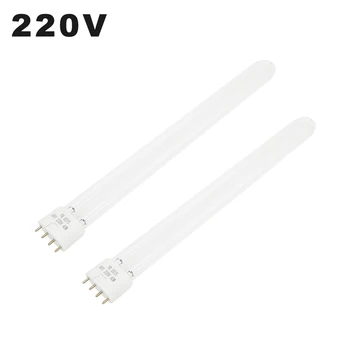 

AC220V High Ozone UVC Sterilizing Lamp Tubes 38W Ultraviolet Germicidal Lamps 2G11 UV Disinfection Spare Light Tube 253.7nm