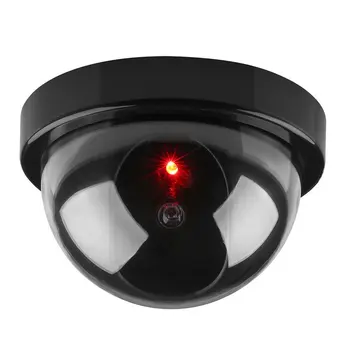 

Fake Dummy Camera Dome Indoor Outdoor Simulation Camera Home Security Surveillance Simulated Camera Led Monitor